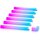 Набір настінних світильників Govee H6062 Glide RGBIC Wall Light (6+1) RGB (B6062301)