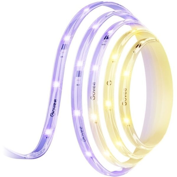 Акція на Лента светодиодная умная Govee H619A RGBIC Basic Wi-Fi + Bluetooth LED Strip Light With Protective Coating 5м Белый (H61 від MOYO