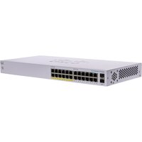 Коммутатор Cisco CBS110 Unmanaged 24-port GE, Partial PoE, 2x1G SFP Shared (CBS110-24PP-EU)