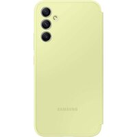Чехол Samsung Smart View Wallet Case для Galaxy A34 (A346) Lime (EF-ZA346CGEGRU)