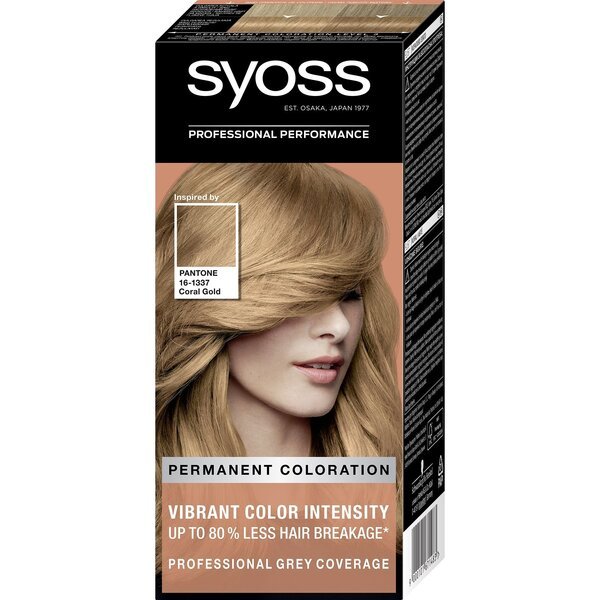 

Стойкая крем-краска для волос Syoss 9-67 Pantone 16-1337 Розовое золото 115мл