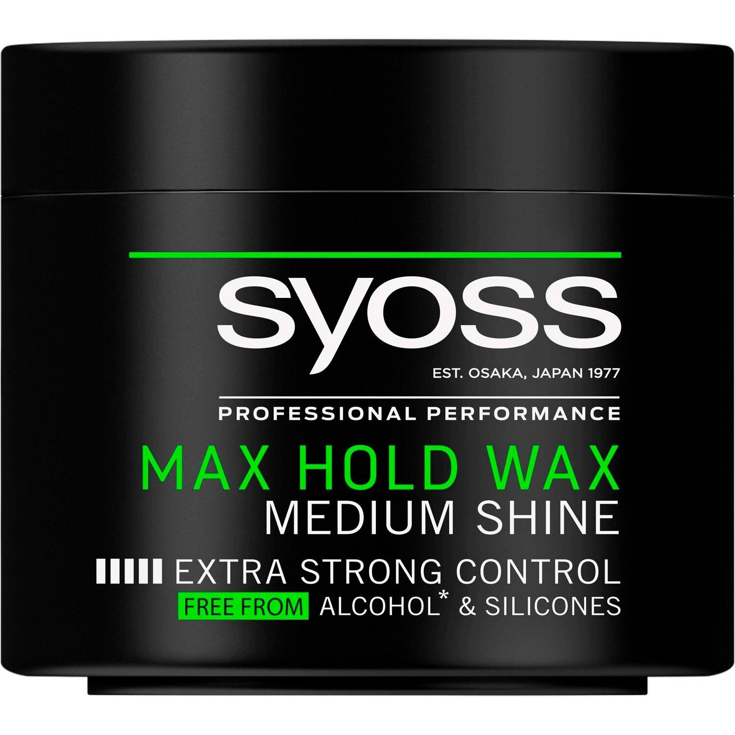 Віск для укладання волосся Syoss Max Hold для гладкості та блиску Фіксація 5 150млфото