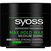 Віск для укладання волосся Syoss Max Hold для гладкості та блиску Фіксація 5 150мл