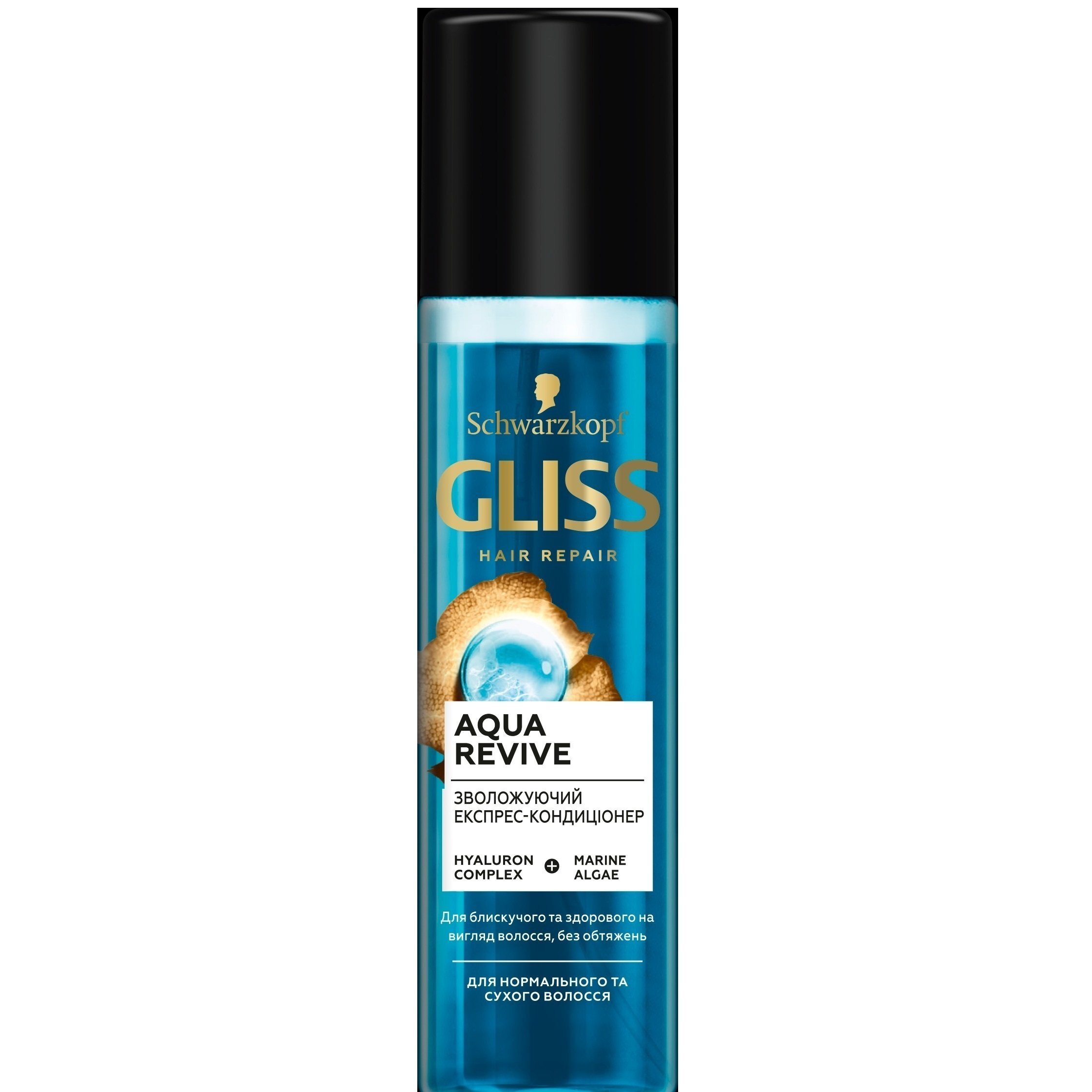 Спрей Gliss Kur Aqua revive для зволоження сухого та нормального волосся 200млфото1