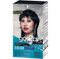 Стійка крем-фарба для волосся got2b Color Rocks 322 Вугільно-чорний 142,5мл