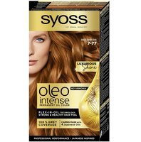 Фарба для волосся Syoss Oleo Intense 7-77 без аміаку Яскравий мідний 115мл