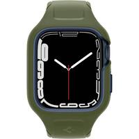 Чохол та ремінець 2в1 Spigen для Apple Watch 45mm Liquid Air Pro, Moss Green (ACS04408)