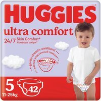 Підгузки дитячі Huggies Ultra Comfort 5 11-25кг Jumbo 42шт