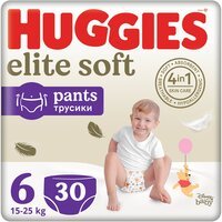Підгузки-трусики Huggies Elite Soft Pants 6 15-25кг 30шт