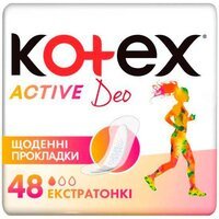 Прокладки щоденні Kotex Active Deo 48шт