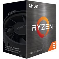 Процессор AMD Ryzen 5 5500 6C/12T 3.6/4.2GHz Boost 16Mb AM4 65W Wraith Stealth cooler Box
