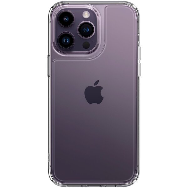 Акція на Чехол Spigen для Apple iPhone 14 Pro Max Quartz Hybrid, Crystal Clear (ACS04830) від MOYO