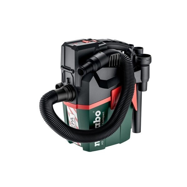 Промышленный пылесос Metabo  AS 18 HEPA PC COMPACT, 18В, без АКБ и ЗУ (602029850)