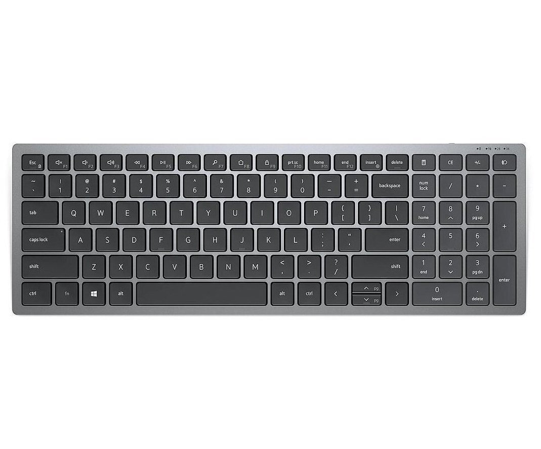 Клавіатура Dell Compact Multi-Device Wireless Keyboard – KB740 (580-AKOZ)фото