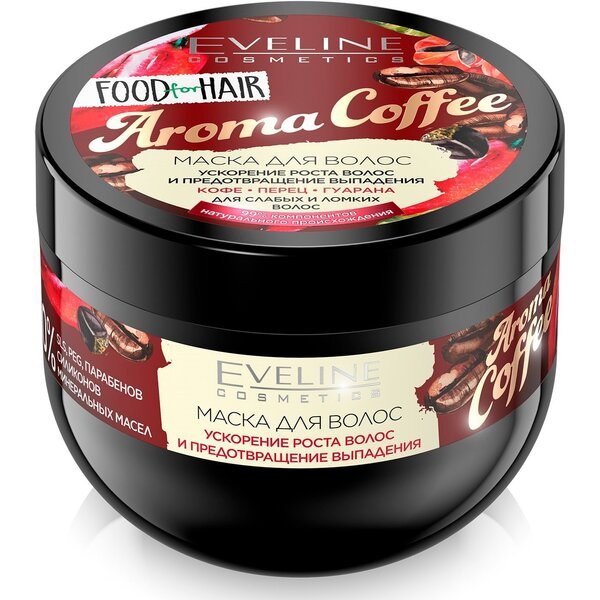 Маска для волос Eveline серии Food For Hair Aroma Coffee предотвращение ...