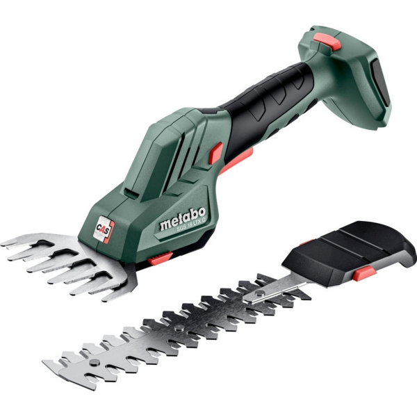 

Ножницы для травы аккумуляторные Metabo SGS 18 LTX Q, 18В, без АКБ и ЗУ (601609850)