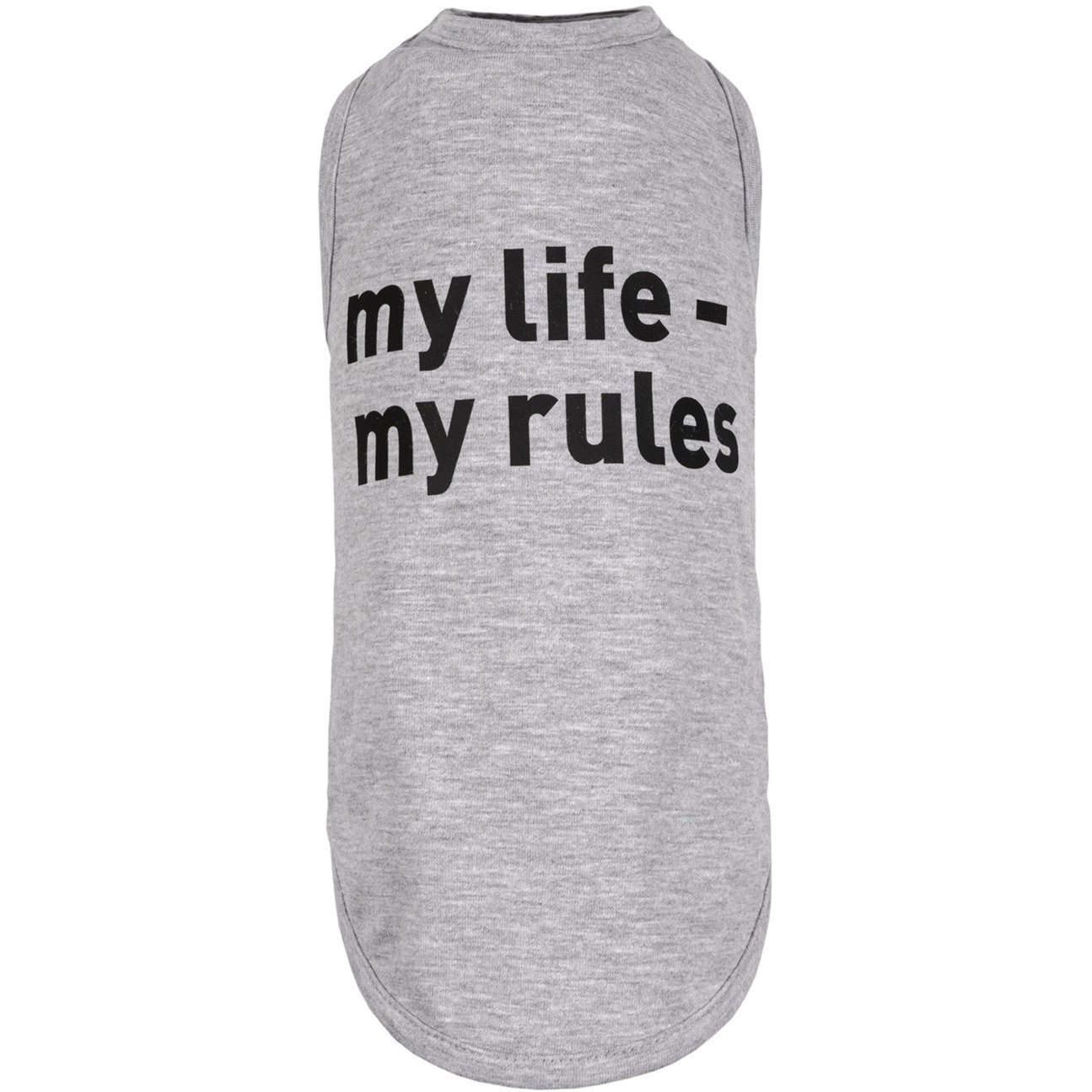 Борцовка для собак Pet Fashion my life - my rules XS Серый фото 