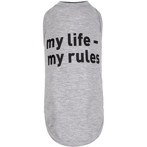 

Борцовка для собак Pet Fashion my life - my rules XS Серый