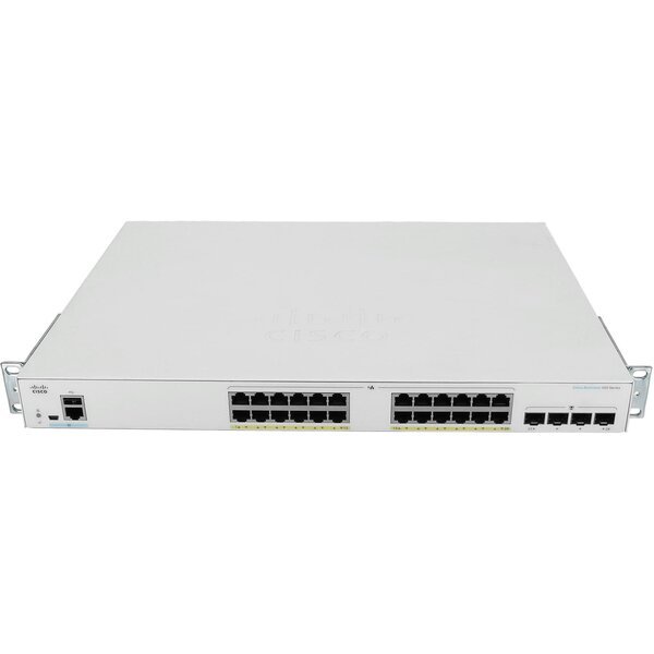 

Коммутатор Cisco CBS350 Managed 24-port GE, Full PoE, 4x1G SFP (CBS350-24FP-4G-EU)