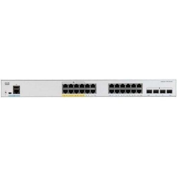 

Коммутатор Cisco Catalyst 1000 24port GE, Full POE, 4x1G SFP