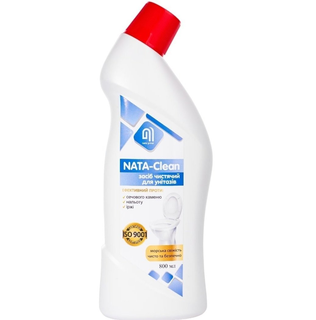 Чистящее средство для унитазов Nata-Clean 800мл фото 1