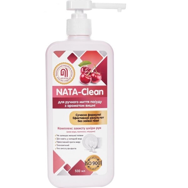 

Средство для мытья посуды Nata-Clean с ароматом вишни 500мл