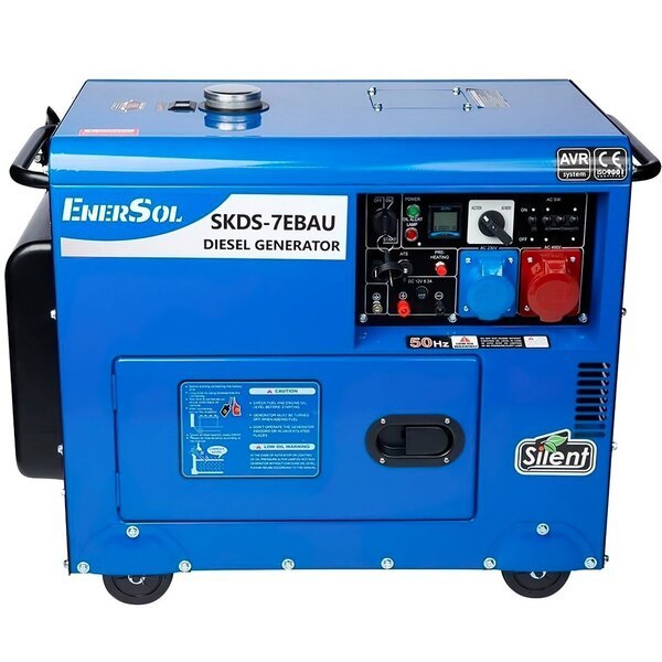 

Генератор дизельный EnerSol SKDS-7EBAU