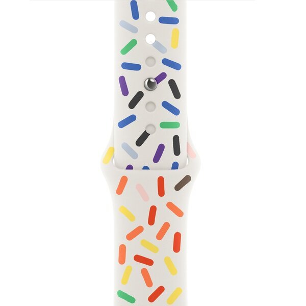 

Ремешок Apple Watch 41mm Pride Edition Sport Band - M/L (MRTM3ZM/A)