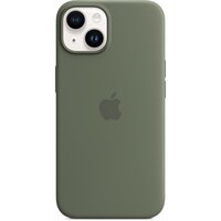 Чехол Apple для iPhone 14 Silicone Case with MagSafe Olive (MQU83ZE/A)