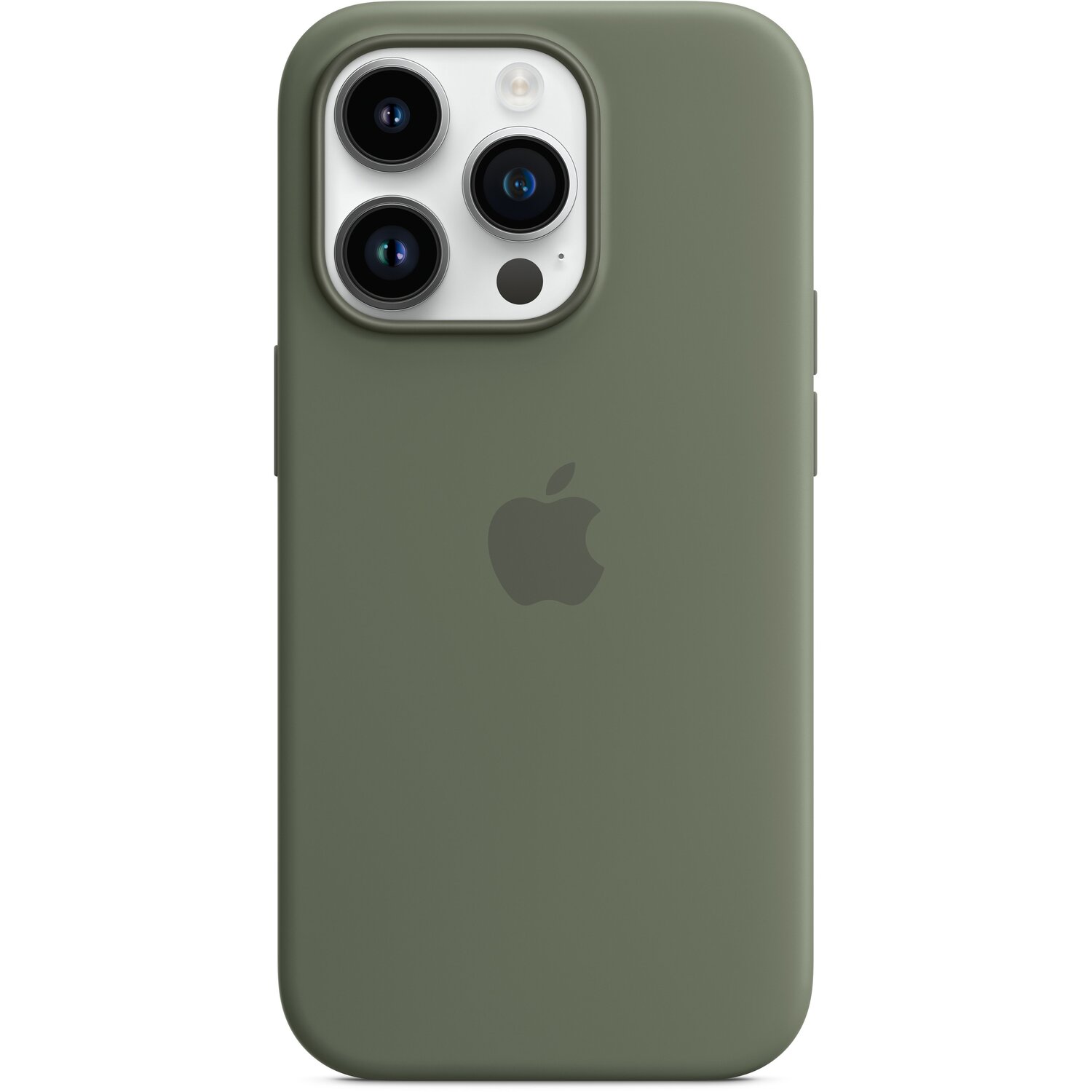 Чохол Apple для iPhone 14 Pro Silicone Case with MagSafe Olive (MQUH3ZE/A)фото
