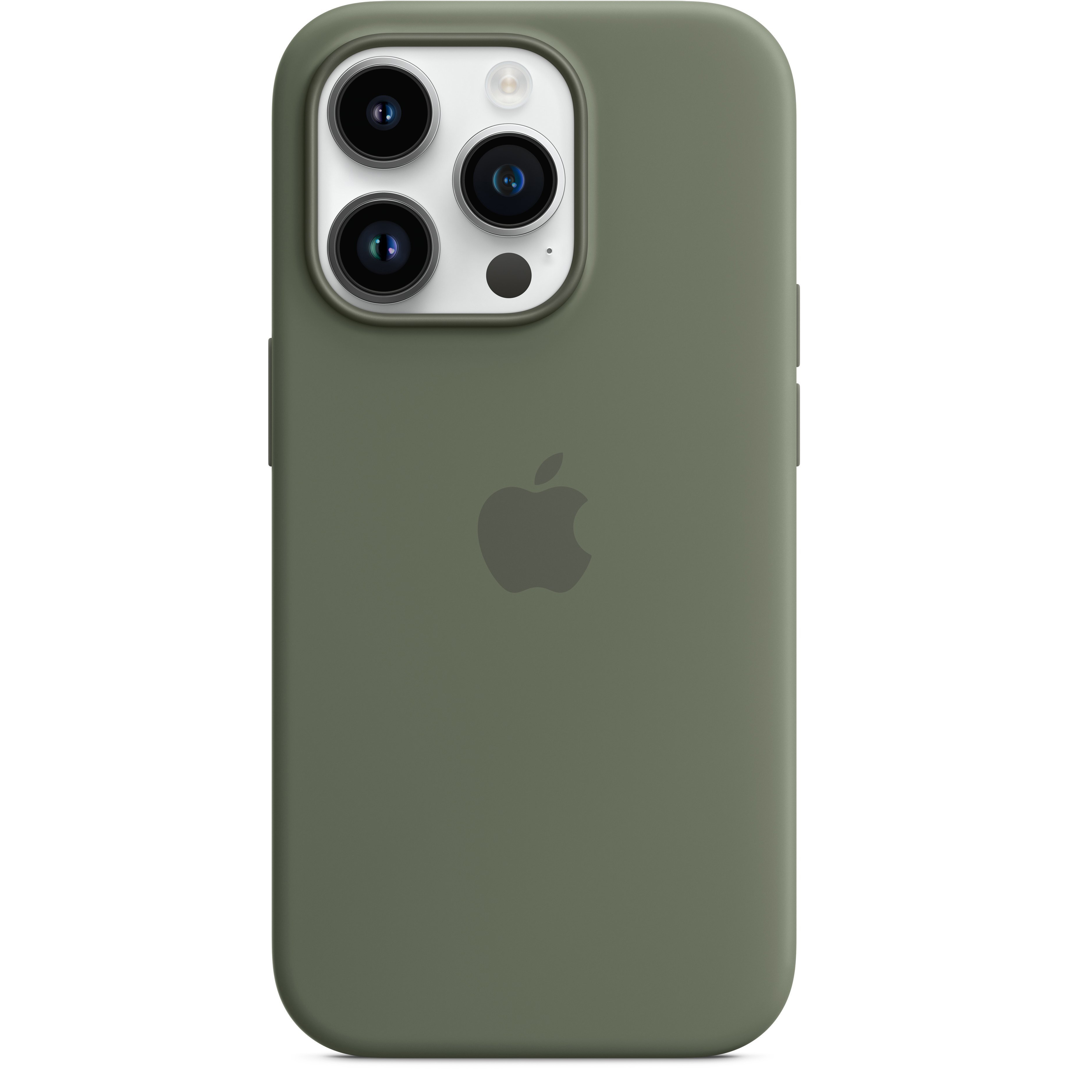 Чохол Apple для iPhone 14 Pro Silicone Case with MagSafe Olive (MQUH3ZE/A)фото1