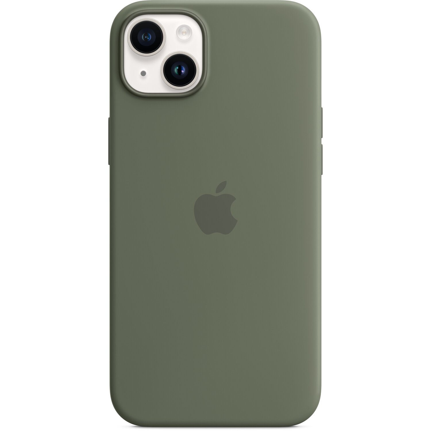 Чехол Apple для iPhone 14 Plus Silicone Case with MagSafe Olive (MQUD3ZE/A) фото 