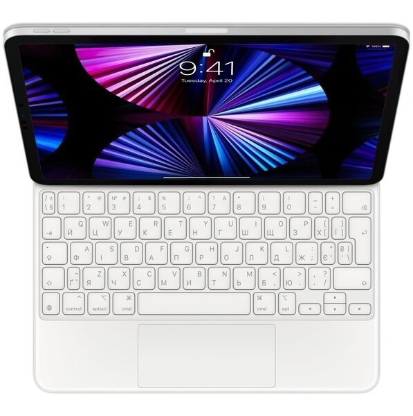 

Чехол-клавиатура Apple Magic Keyboard для iPad Pro 11” (3rd gen) и iPad Air (5th gen) UA, White (MJQJ3UA/A)