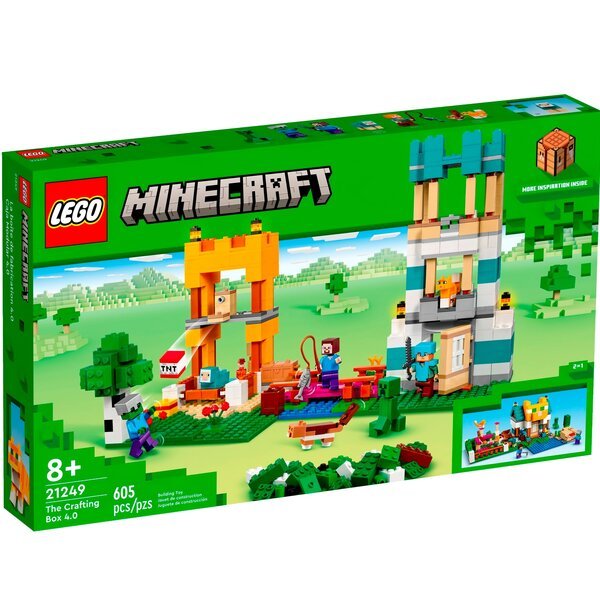Акція на LEGO 21249 Minecraft Сундук для творчества 4.0 від MOYO