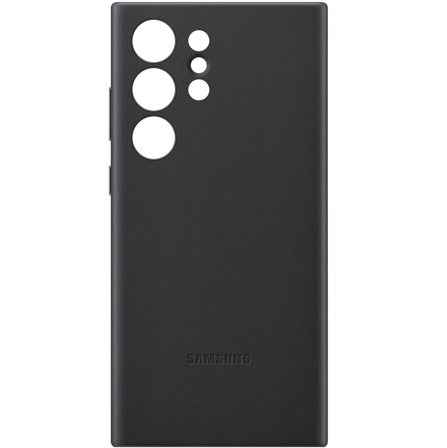 Чохол Samsung Leather Case для Galaxy S23 Ultra (S918) Black (EF-VS918LBEGRU)фото