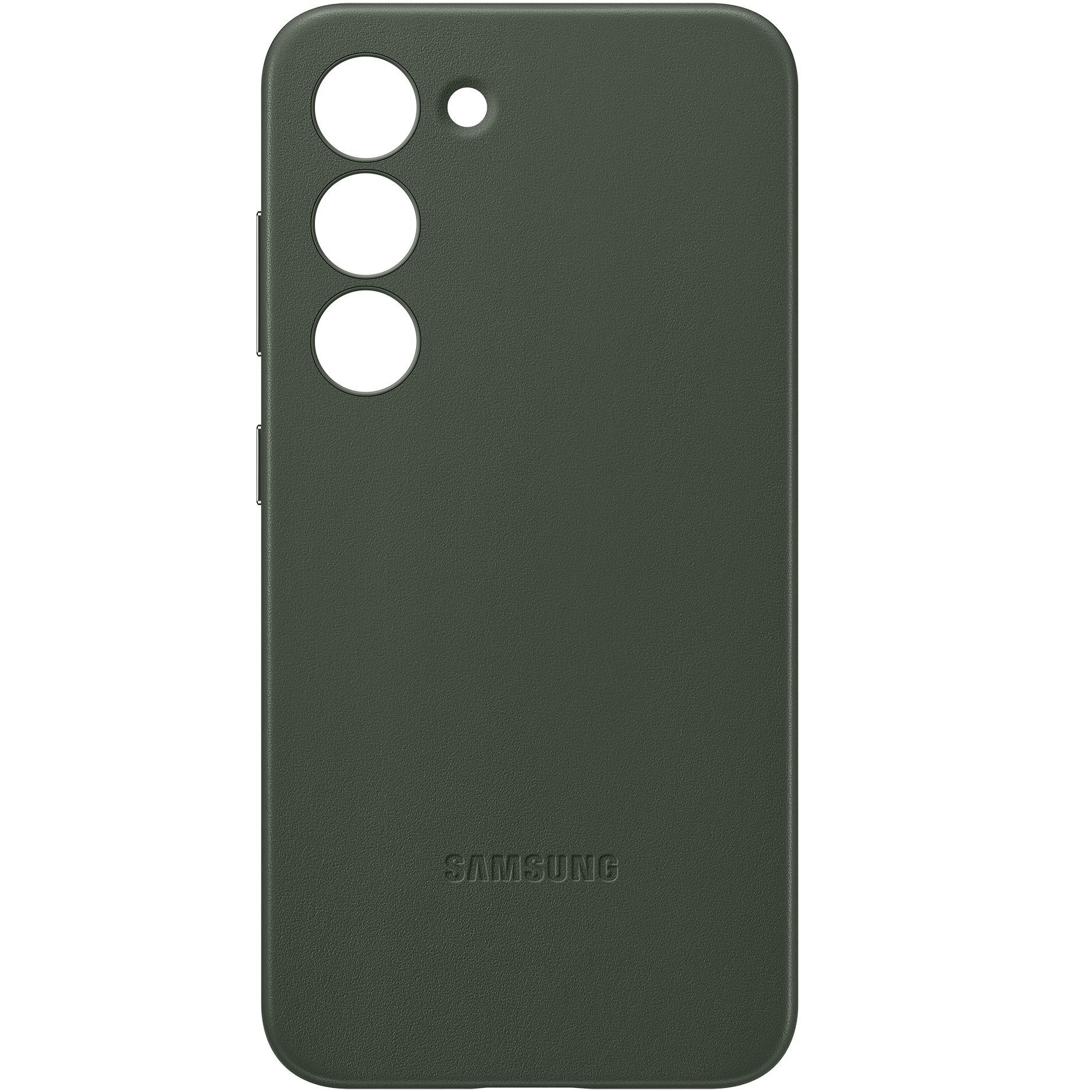 Чехол Samsung Leather Case для Galaxy S23 (S911) Green (EF-VS911LGEGRU) фото 1