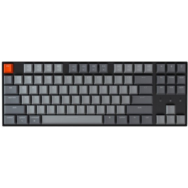 

Клавиатура Keychron K8 87 Key Gateron G pro Red RGB Hot-swap Black (K8H1_Keychron)