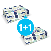 Салфетки гигиенические в коробке Selpak трехслойные 70шт.