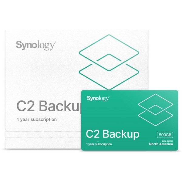 Акція на Лицензия SYNOLOGY C2 Backup 500GB 1 год (C2-BACKUP500G-1Y-EU) від MOYO