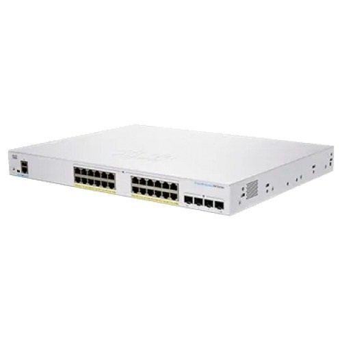 

Коммутатор Cisco CBS350 Managed 24-port GE, PoE, 4x10G SFP+ (CBS350-24P-4X-EU)