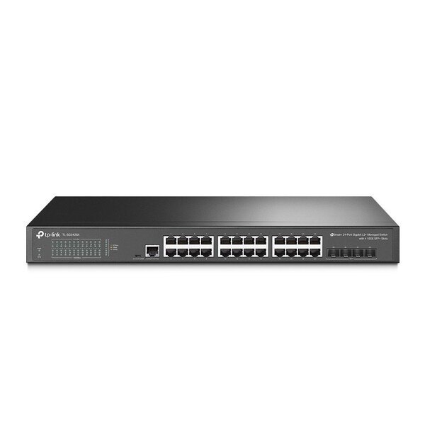 

Коммутатор TP-LINK TL-SG3428X 24xGE 4x10GE/SFP+ L2 JetStream 19" 1U