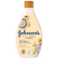 Гель для душу Johnson`s Vita-Rich Розслаблюючий з йогуртом кокосом та екстрактом персика 250мл