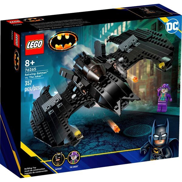 Акція на LEGO 76265 DC Batman Бэтмолет: Бэтмэн против Джокера від MOYO