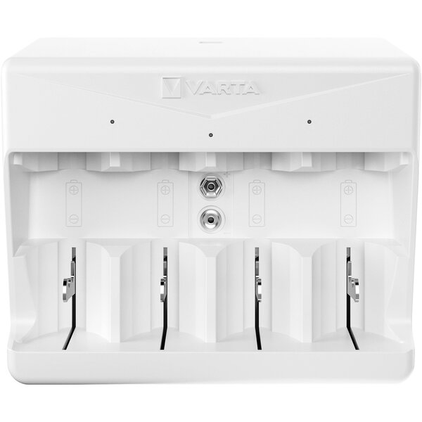

Зарядное устройство VARTA Universal Charger, для АА/ААА/C/D, 9V аккумуляторов (57658101401)