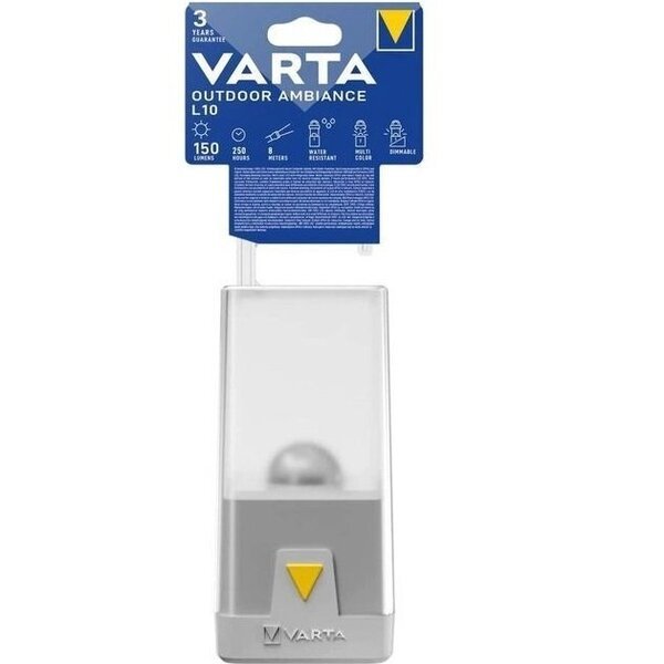 Фонарь Varta Кемпинговый Ambiance  L10, IP54, 150 люмен, до 250 часов роботы, 3хАА (16666101111)