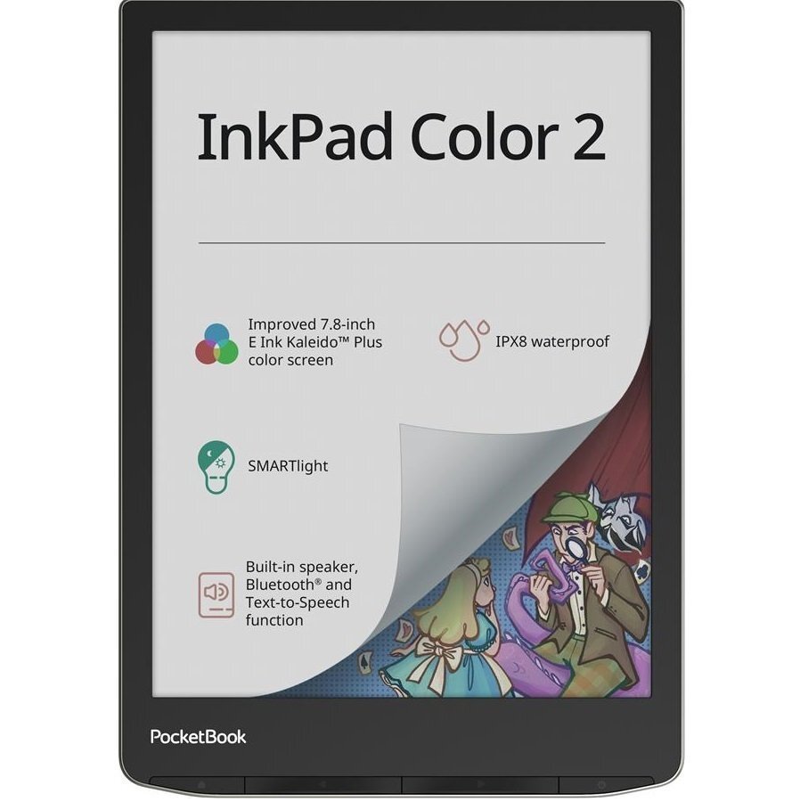 Электронная книга PocketBook 743C InkPad Color 2 Stardust Silver фото 