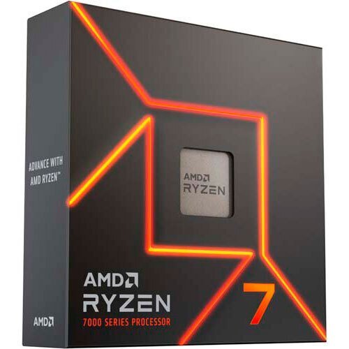 

Процесор AMD Ryzen 7 7700X 8C/16T 4.5/5.4GHz Boost 32Mb Radeon Graphics AM5 105W w/o cooler Box(100-100000591WOF)