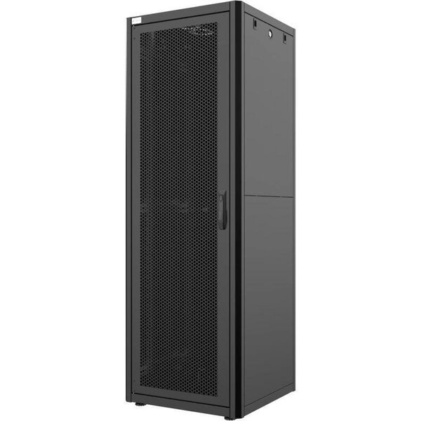 

Шкаф MIRSAN 19", 36U, GTN, перфорированная дверь, 600x600 мм, черный