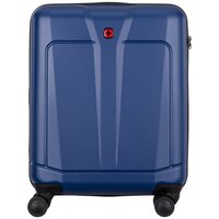 Чемодан пластиковый Wenger, BC Packer, малый, 4 колеса, синий