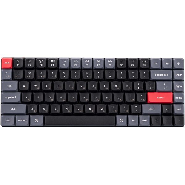 

Клавиатура Keychron K3 PRO 84Key, Gateron Blue, BT/USB-A, Low Profile, QMK, EN/UKR, RGB, black (K3PB2_Keychron)